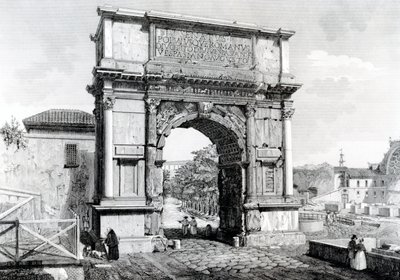 Arch of Titus, part of a series of 